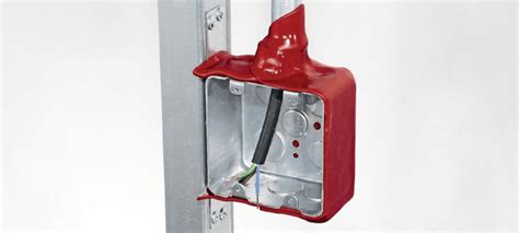 firestop electrical outlet boxes|fire rated wall recessed boxes.